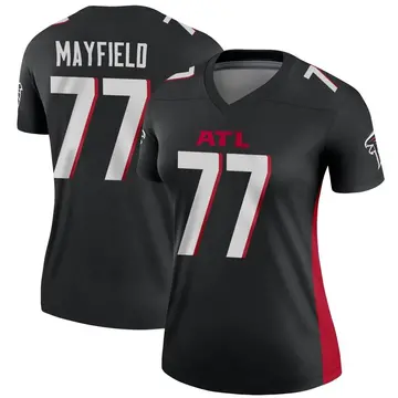 Women's Nike Atlanta Falcons Jalen Mayfield Black Jersey - Legend