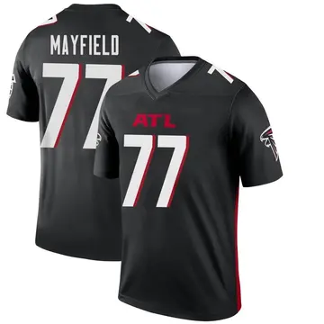 Youth Nike Atlanta Falcons Jalen Mayfield Black Jersey - Legend