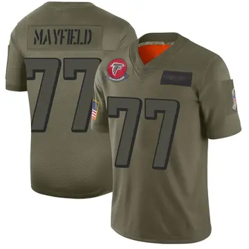 Youth Nike Atlanta Falcons Jalen Mayfield Camo 2019 Salute to Service Jersey - Limited