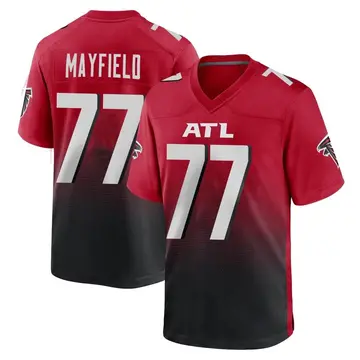 Youth Nike Atlanta Falcons Jalen Mayfield Red 2nd Alternate Jersey - Game