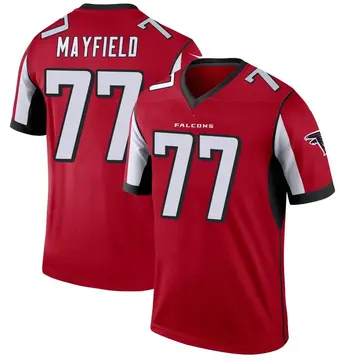 Youth Nike Atlanta Falcons Jalen Mayfield Red Jersey - Legend