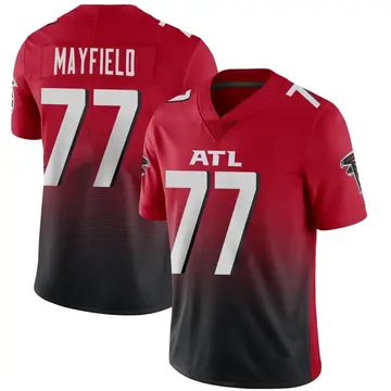Youth Nike Atlanta Falcons Jalen Mayfield Red Vapor 2nd Alternate Jersey - Limited