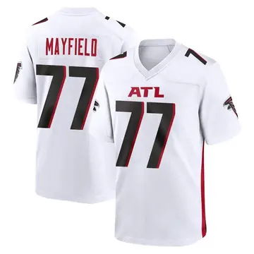 Youth Nike Atlanta Falcons Jalen Mayfield White Jersey - Game