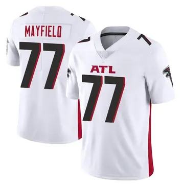 Youth Nike Atlanta Falcons Jalen Mayfield White Vapor Untouchable Jersey - Limited