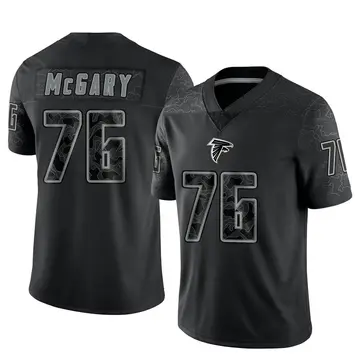 Nike Atlanta Falcons No76 Kaleb McGary White Men's Stitched NFL Vapor Untouchable Limited Jersey