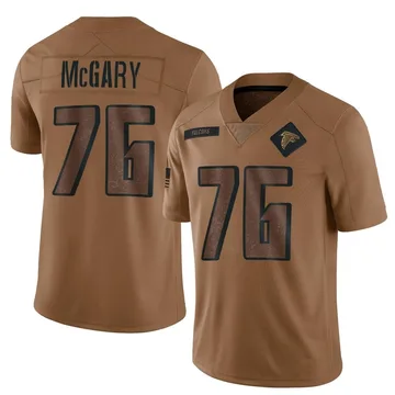 Nike Atlanta Falcons No76 Kaleb McGary Black Alternate Women's Stitched NFL Vapor Untouchable Limited Jersey